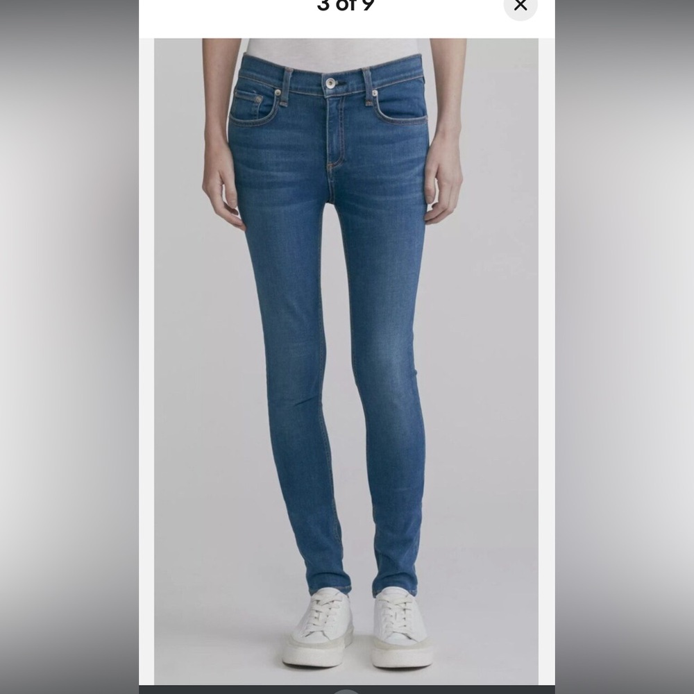 Rag & Bone Mid Rise Cate Skinny Size 25